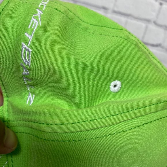 TAYLORMADE RBZ Golf Hat Cap Stretch Fit Men Size L/XL Green - DISCOLORATION LOOK - Picture 14 of 15